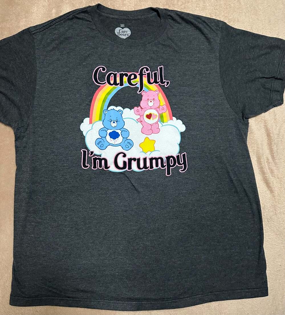 NWOT - Ripple Junction Care Bears Careful I'm Grumpy T-Shirt Size 2X